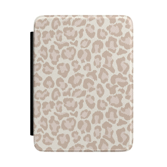 Beige Leopard Kindle Case