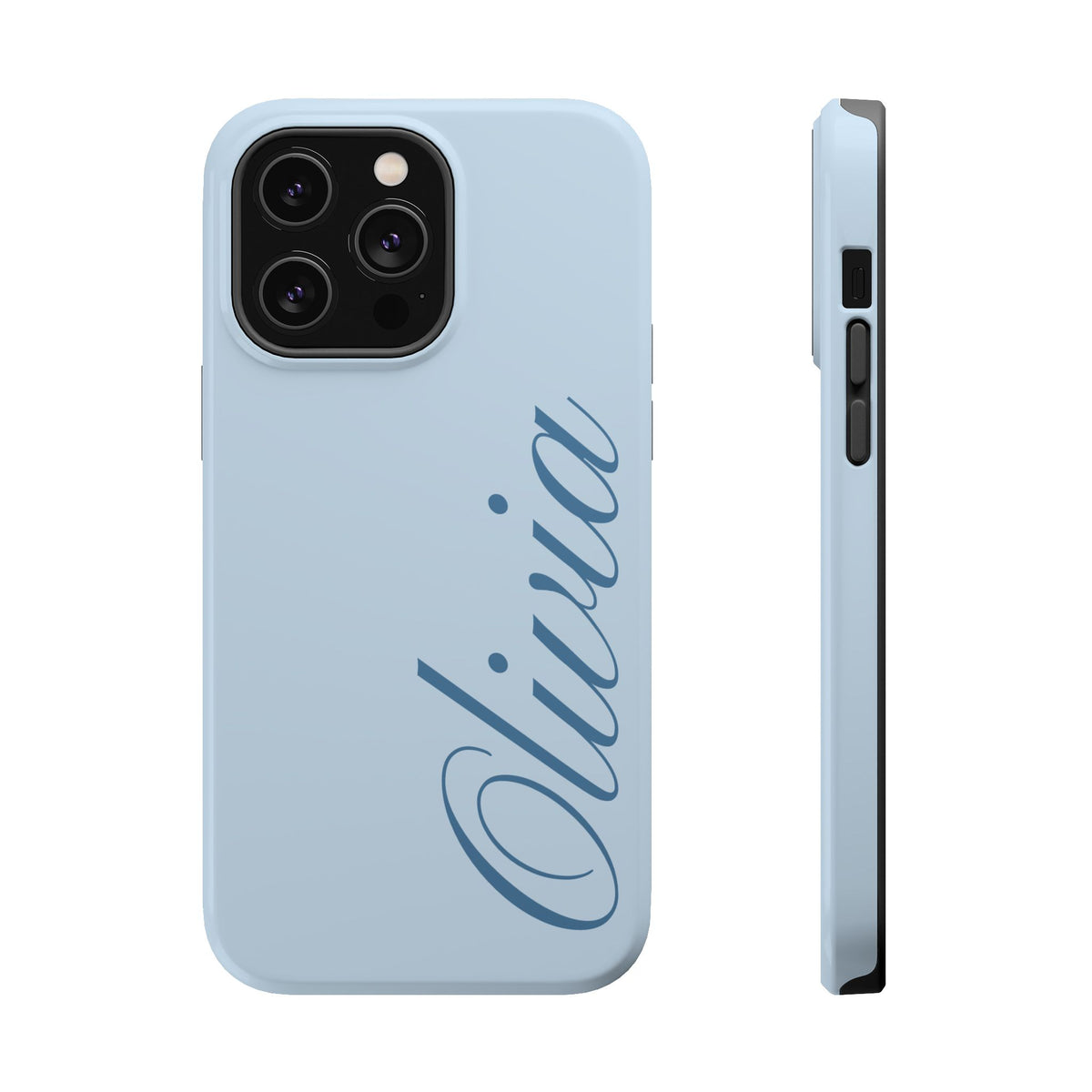 Custom Blue iPhone Case