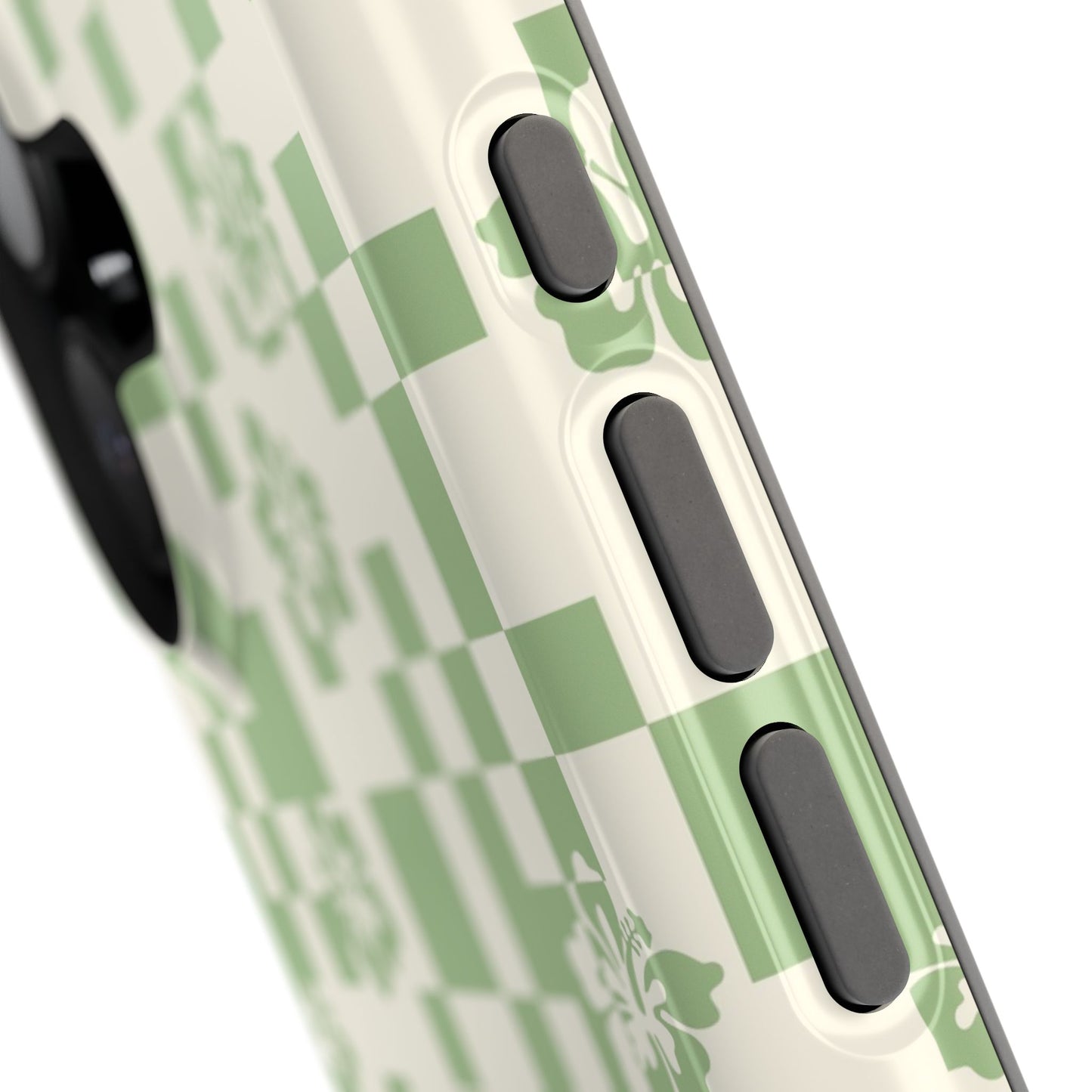 Green Hibiscus iPhone Case