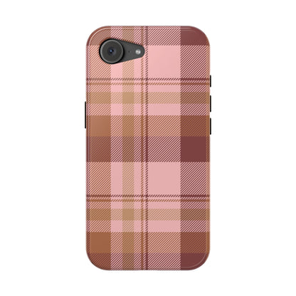 Honey Plaid iPhone Case