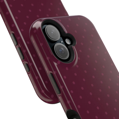 Berry Mini Dots iPhone Case