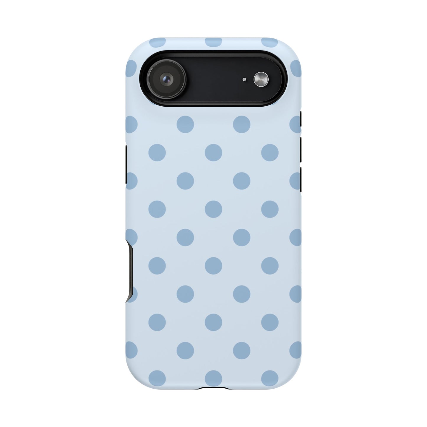 Blue Sprinkles Polka Dots iPhone Case