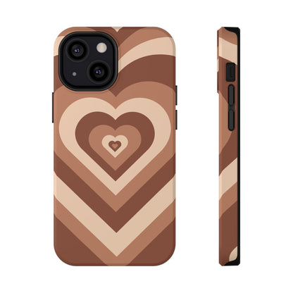 Choco Hearts iPhone Case