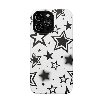 White Stardust iPhone Case