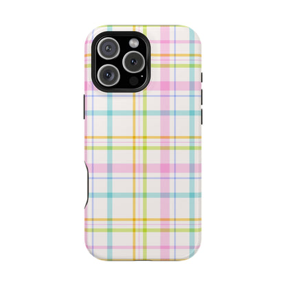 Sweetheart Plaid iPhone Case