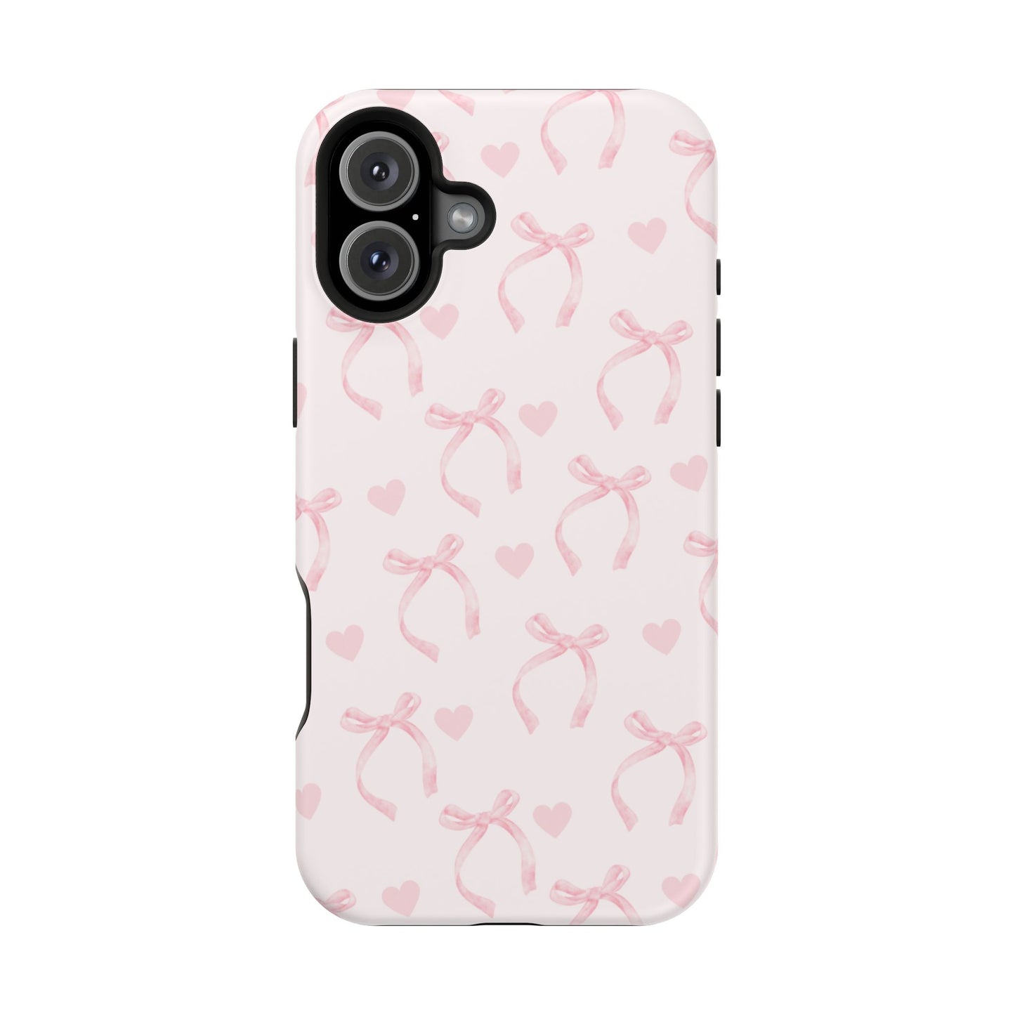 Coquette Pink Bows iPhone Case