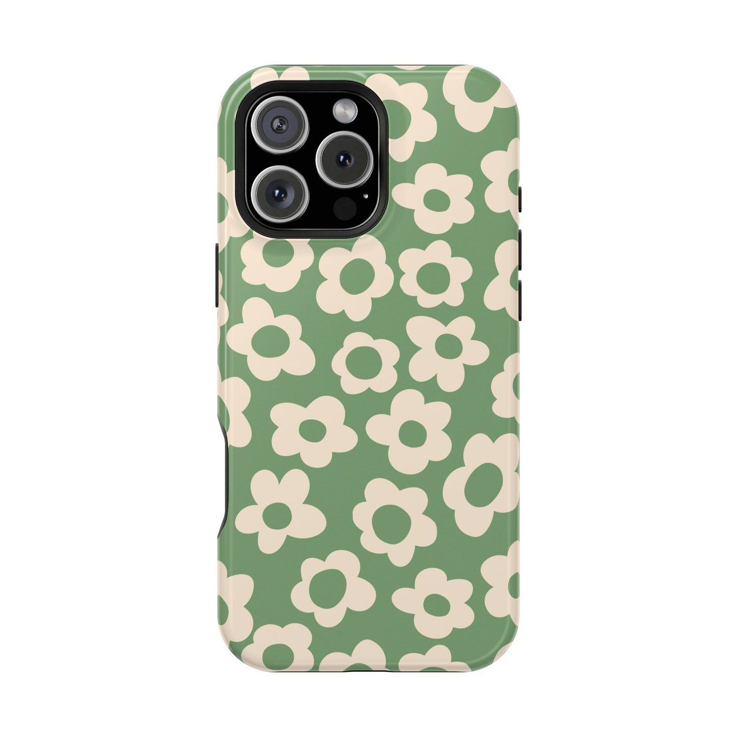 Green Las Flores iPhone Case