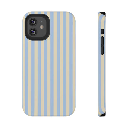 Lemon Sky Stripes iPhone Case