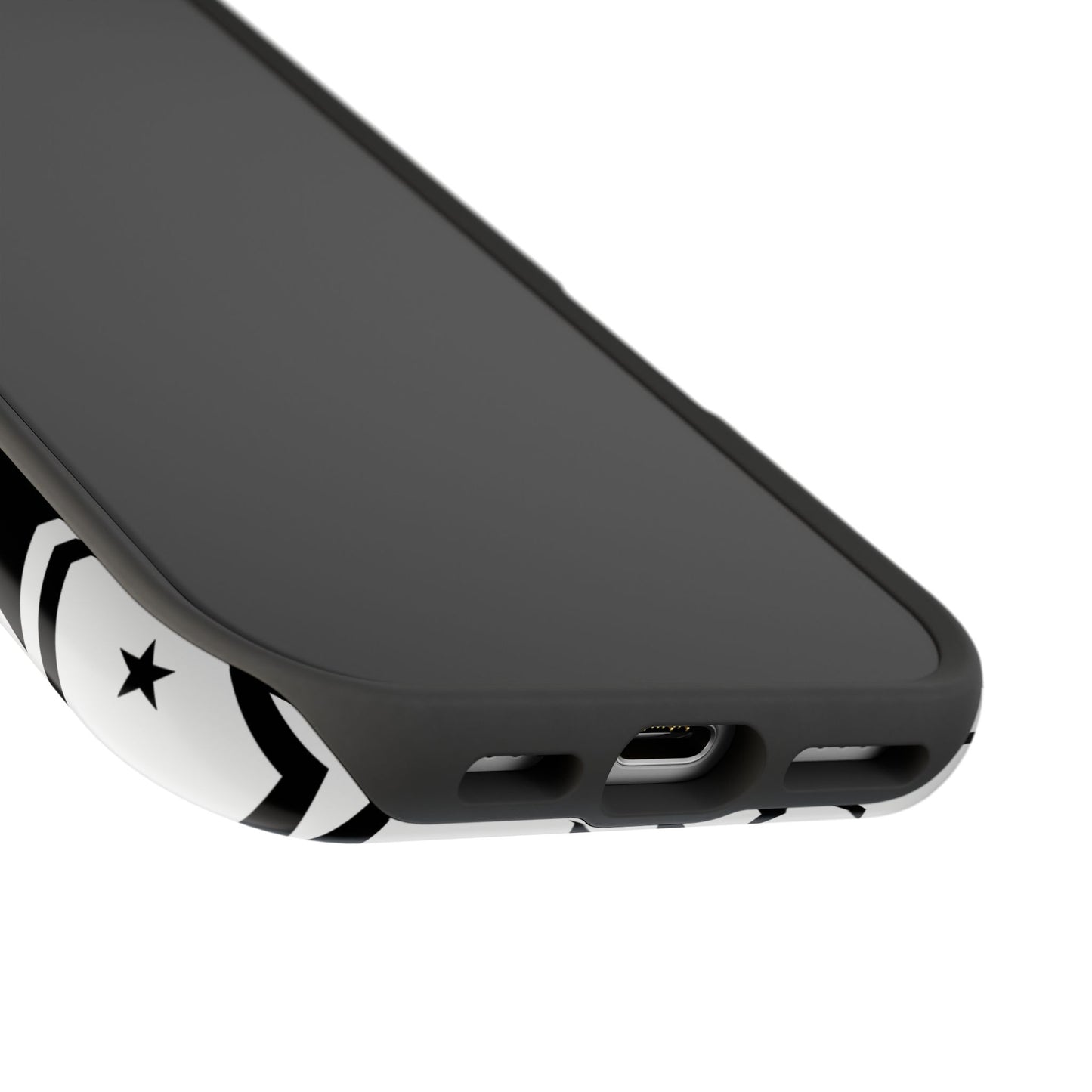 White Stardust iPhone Case