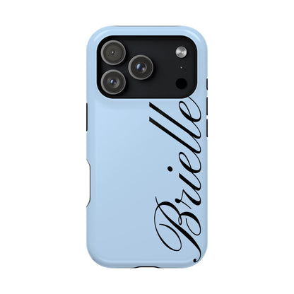 Personalized Blue iPhone Case