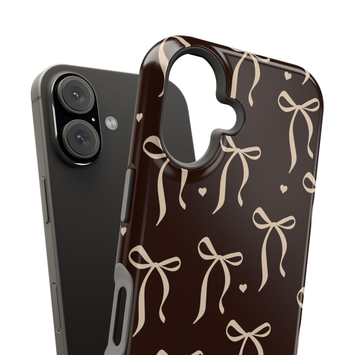 Chocolate Bows iPhone Case