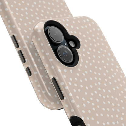 Vanilla Dots iPhone Case