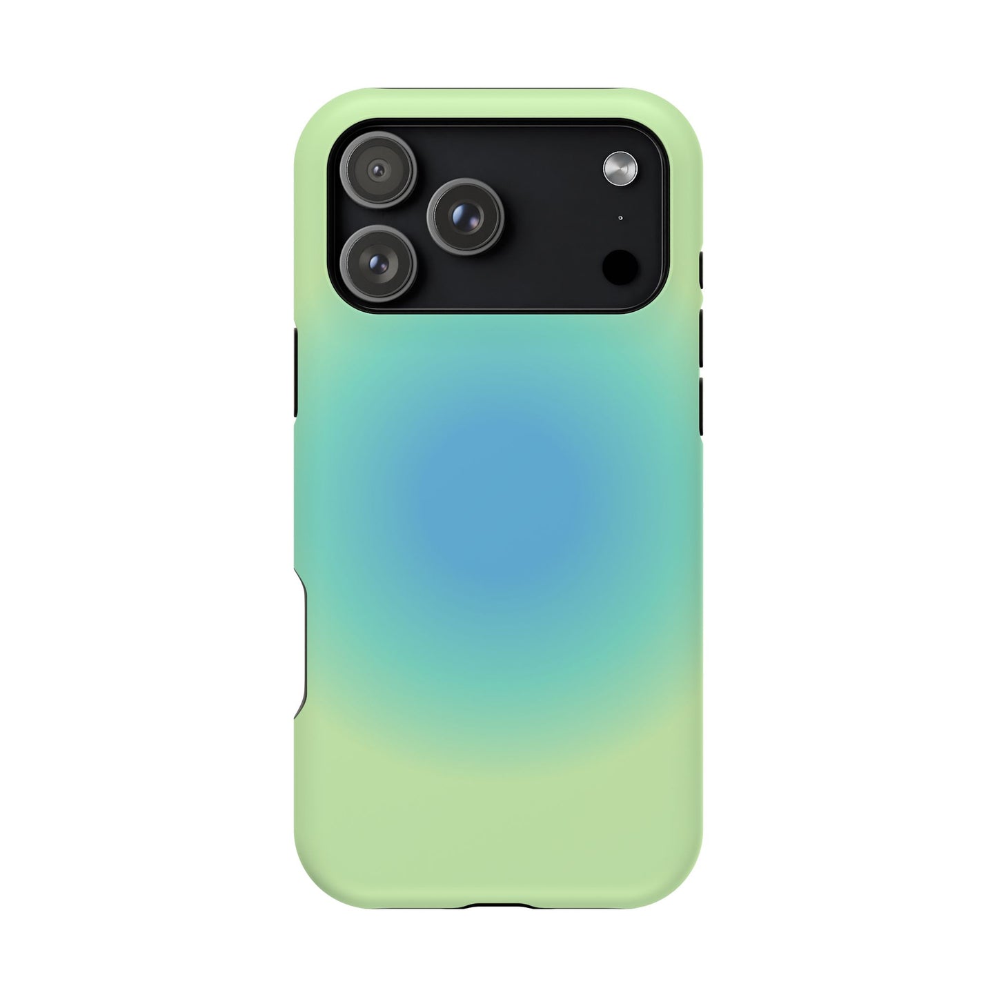 Blue & Green Aura iPhone Case