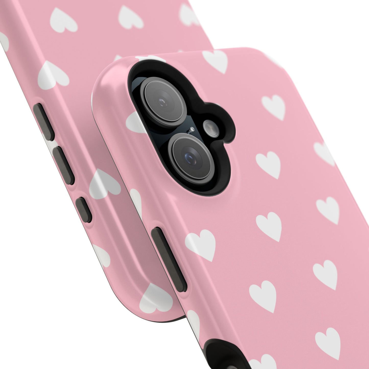 Pink Hearts iPhone Case