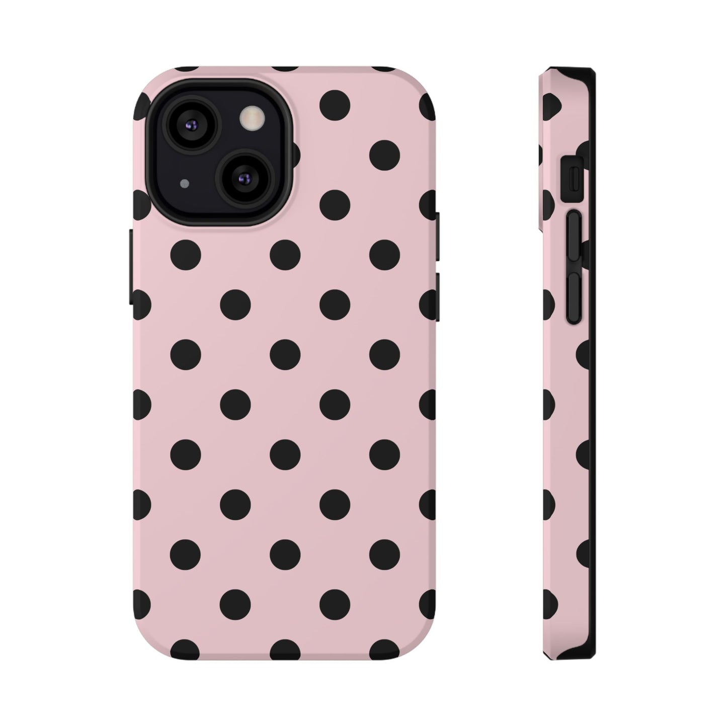 Pink Polka Dots iPhone Case