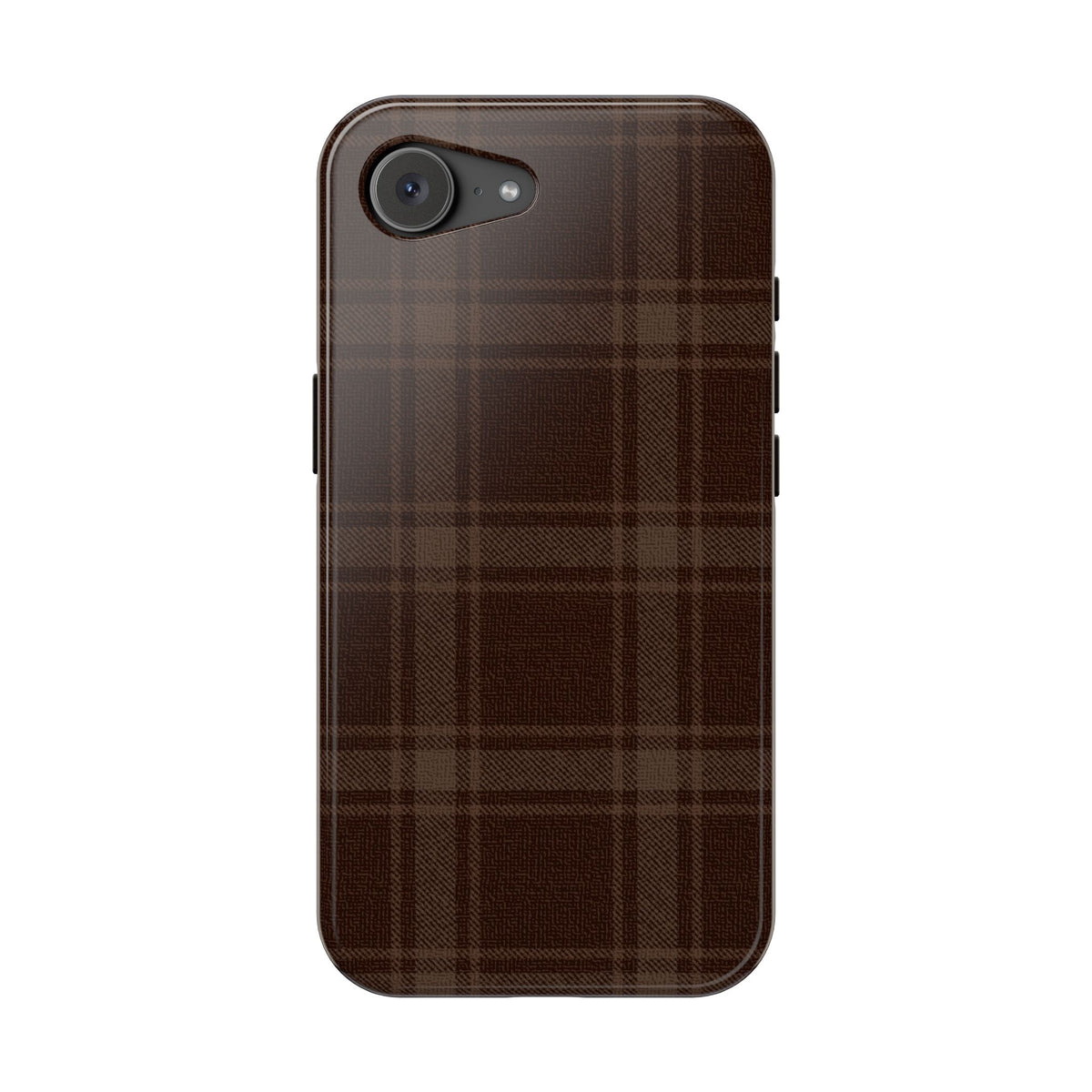 Cocoa Plaid iPhone Case