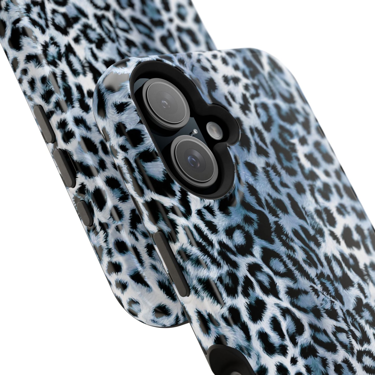 Sapphire Leopard iPhone Case