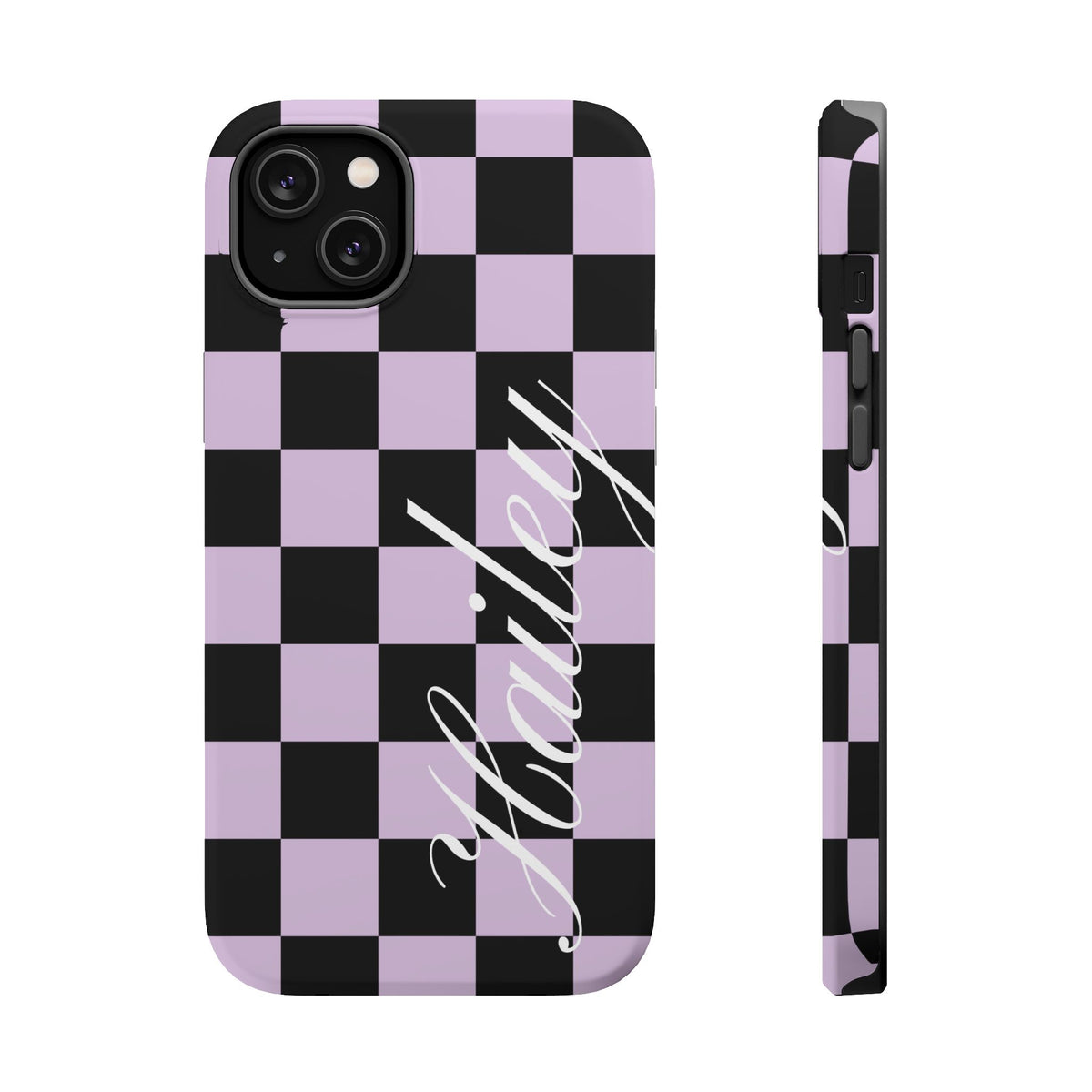 Custom Witchy Checkered iPhone Case