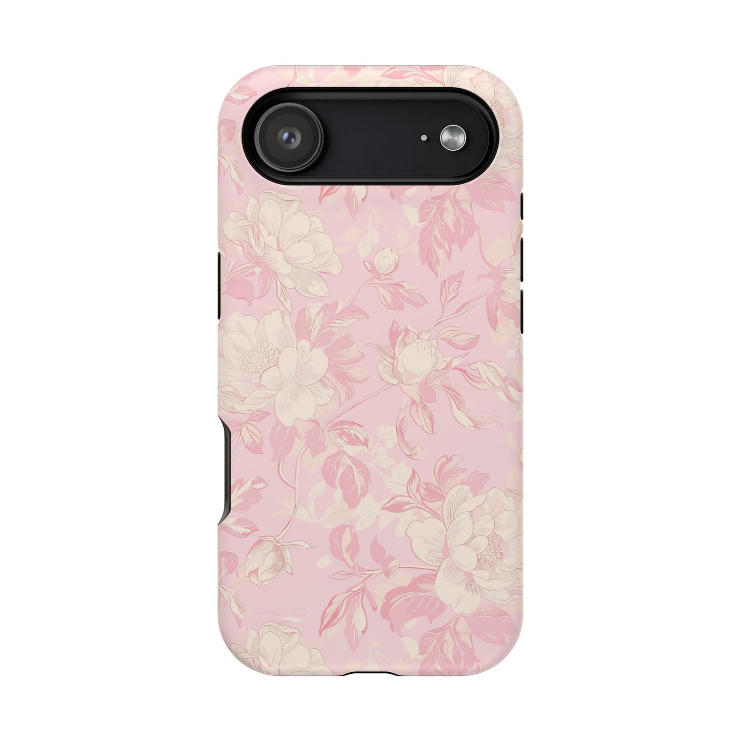 Pretty Pink Toile iPhone Case
