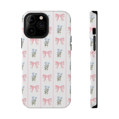 Pink Bows iPhone Case