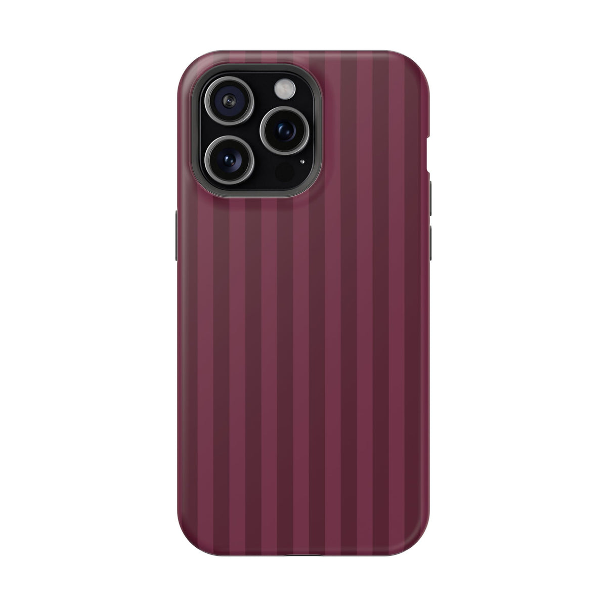 Plum Stripes iPhone Case