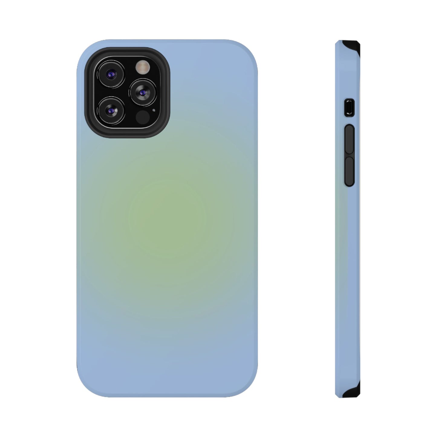 Blue & Green Aura iPhone Case
