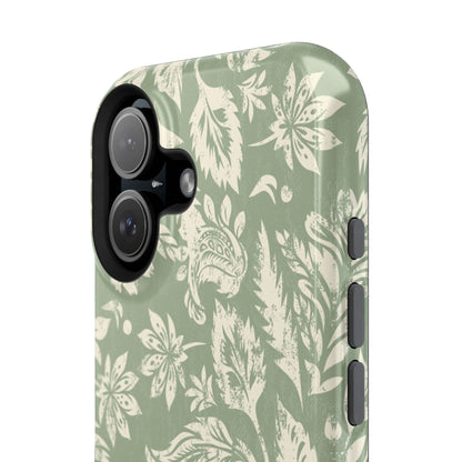 Sage Paisley iPhone Case