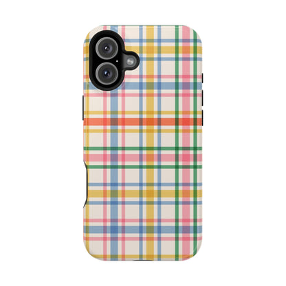 Retro Plaid iPhone Case