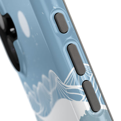 Blue Winter Night iPhone Case