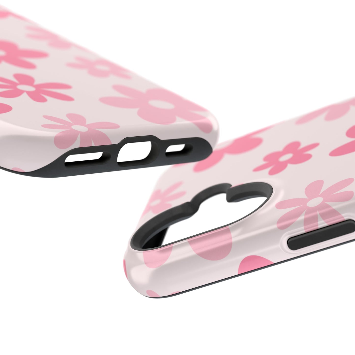 Pink Flower Power iPhone Case