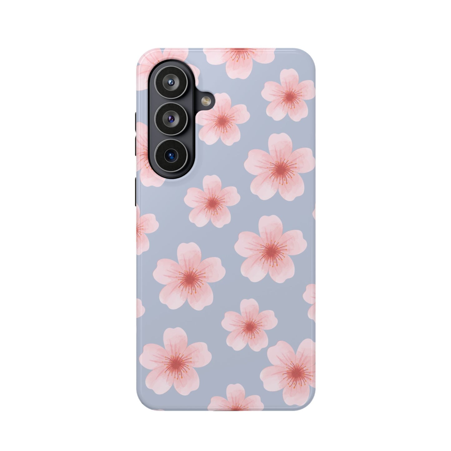 Blue Cherry Blossoms Samsung Case