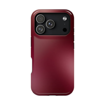 Burgundy Aura iPhone Case