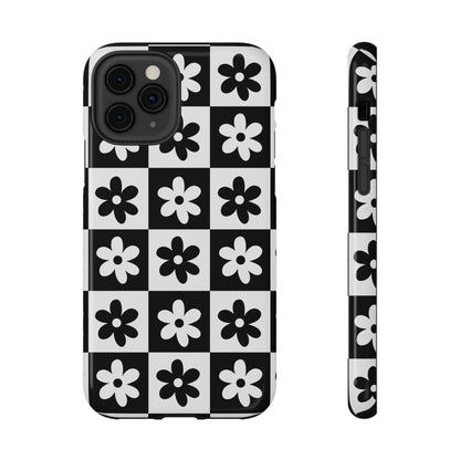 Black & White Garden iPhone Case