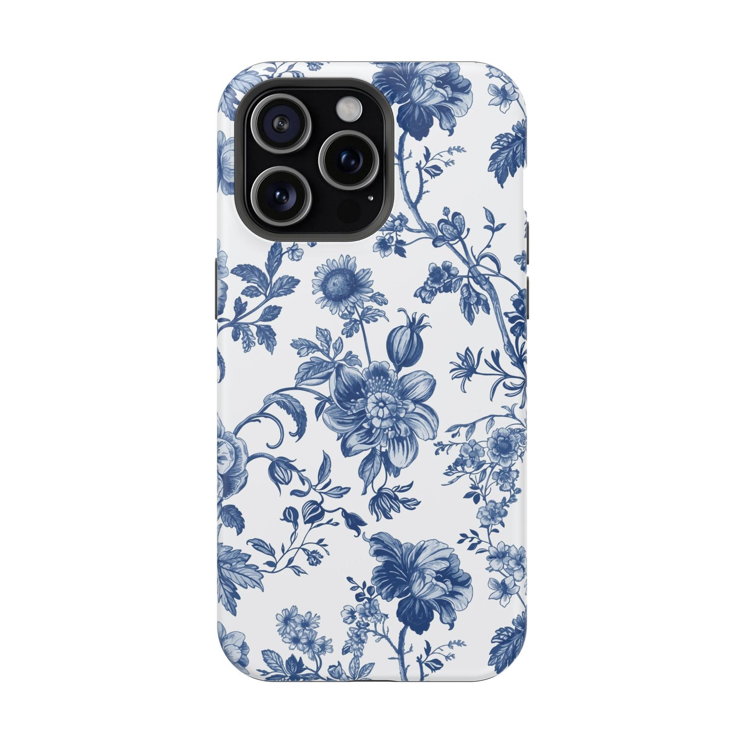French Navy Toile iPhone Case