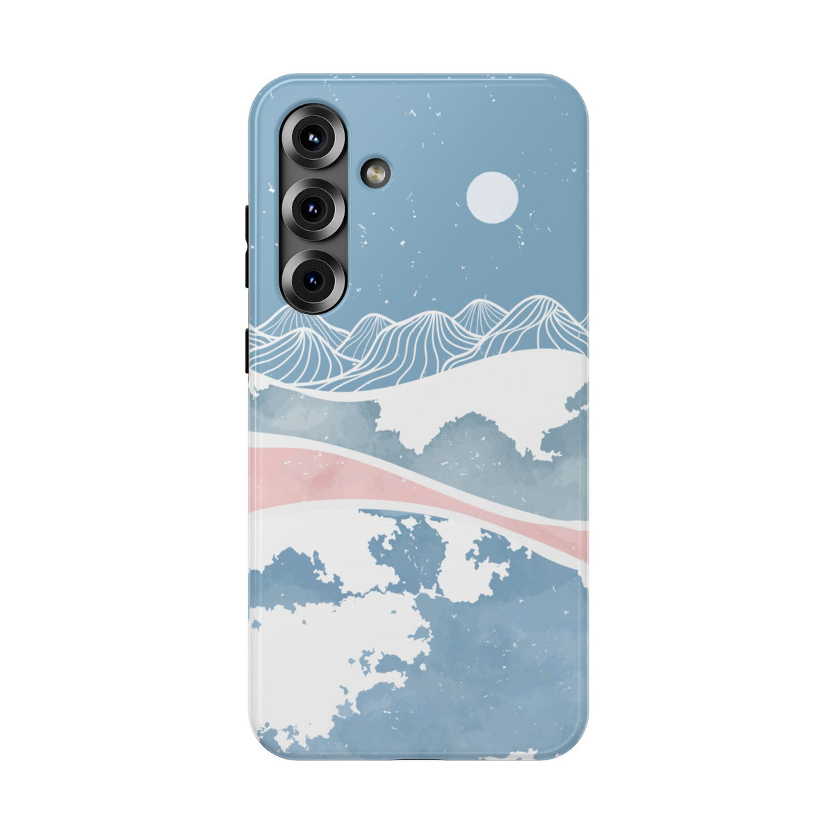 Blue Winter Night Samsung Case
