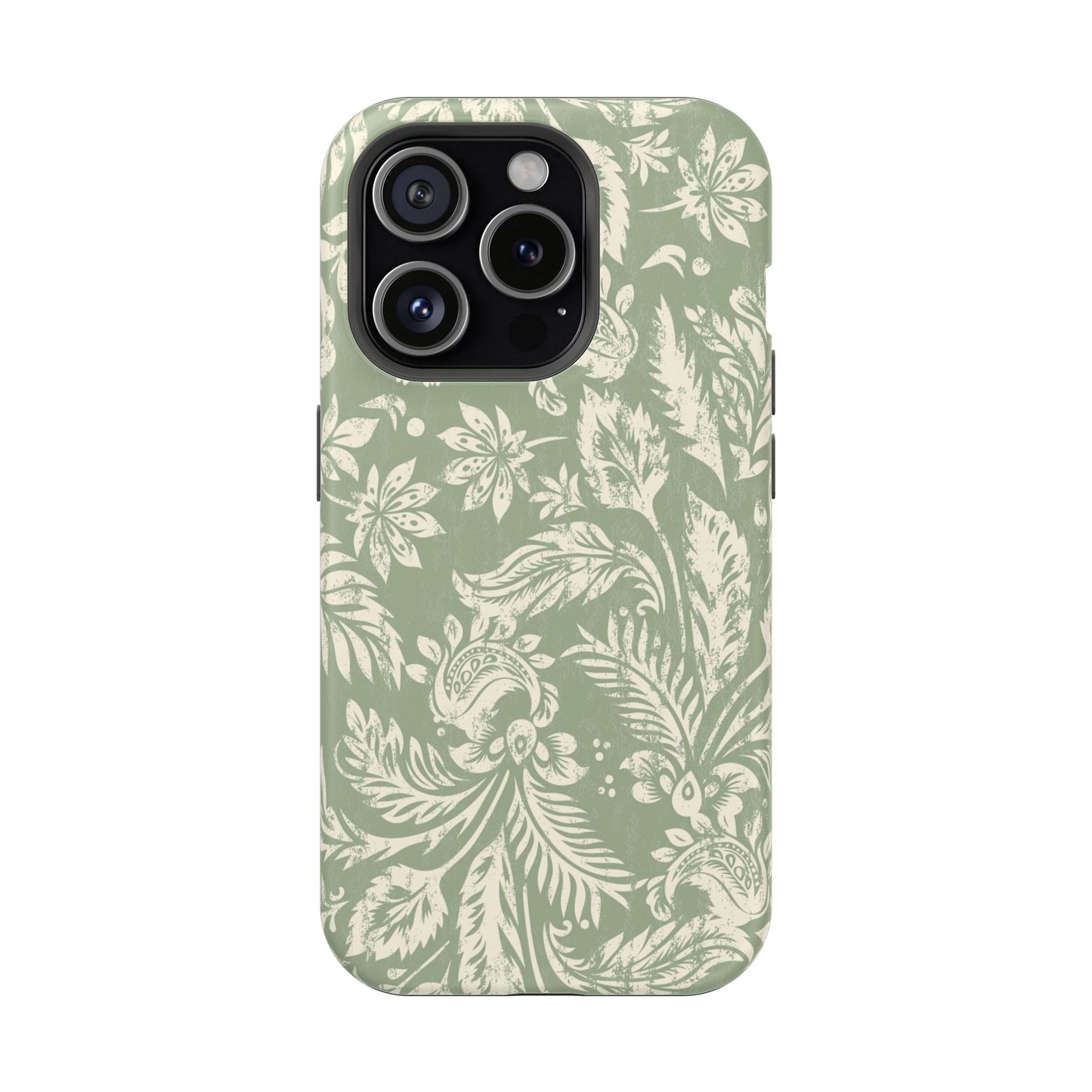 Sage Paisley iPhone Case
