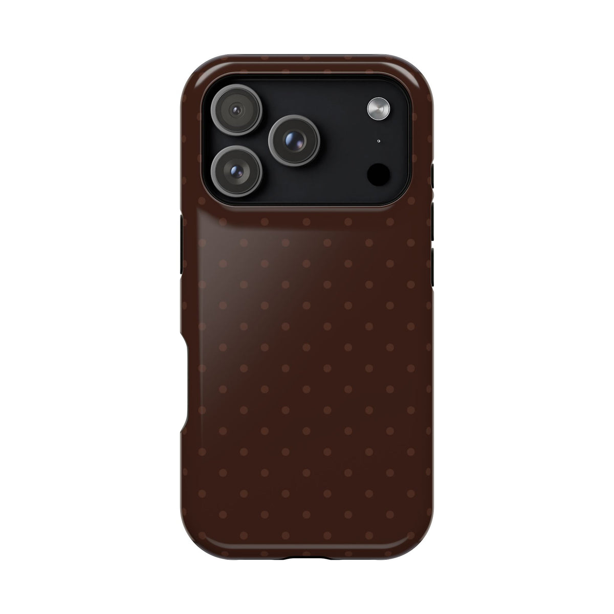 Mocha Mini Dots iPhone Case