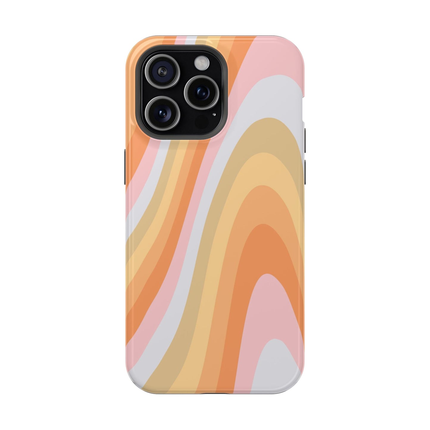 Rainbow Waves iPhone Case