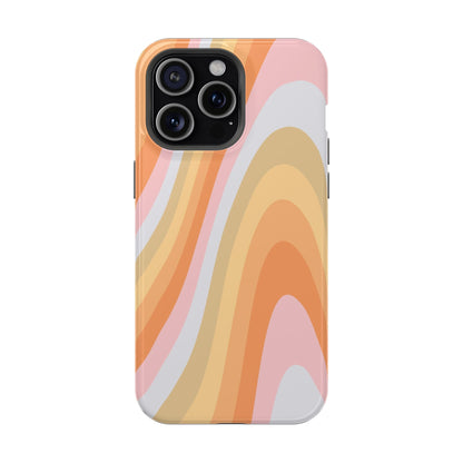 Rainbow Waves iPhone Case
