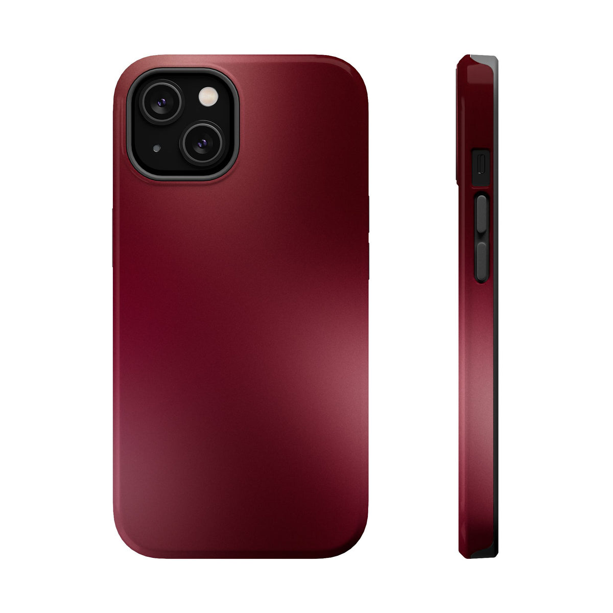 Burgundy Aura iPhone Case