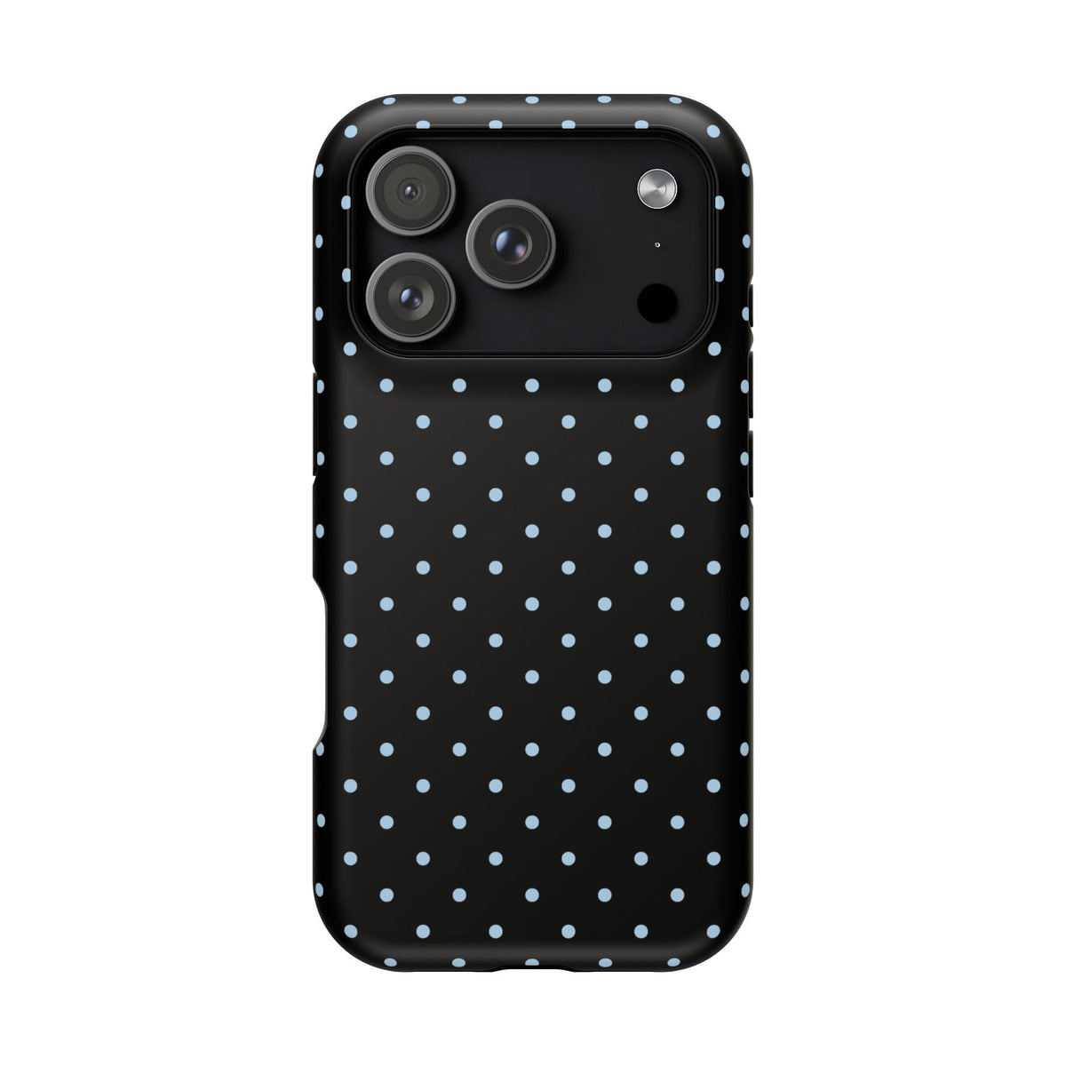 Blue Velvet Mini Dots iPhone Case