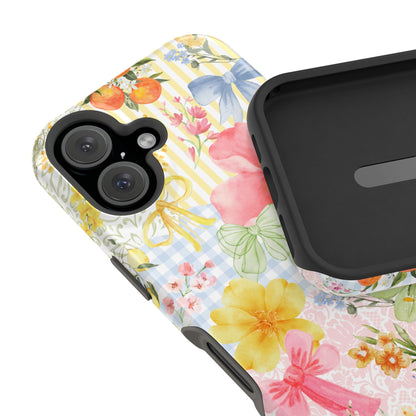 Garden Party Collage iPhone Case