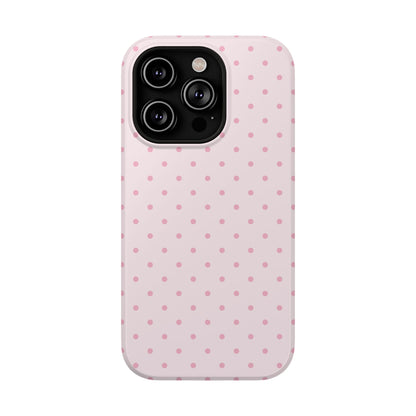 Pink Sprinkles Mini Dots iPhone Case