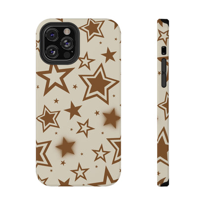 Brown Stardust iPhone Case