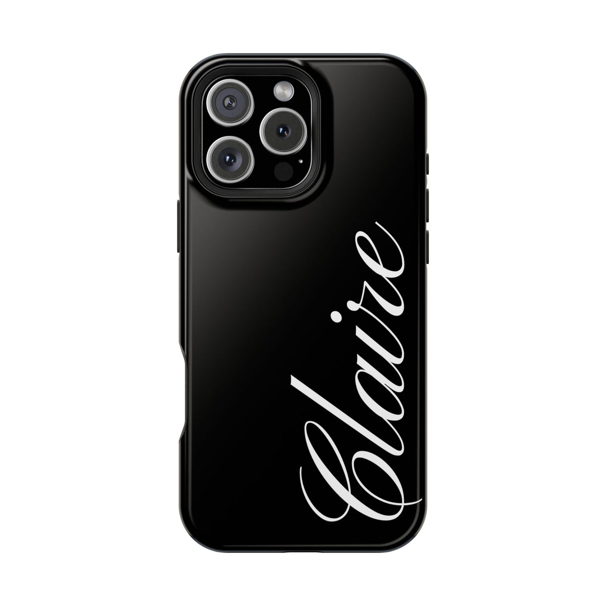 Custom Black iPhone Case