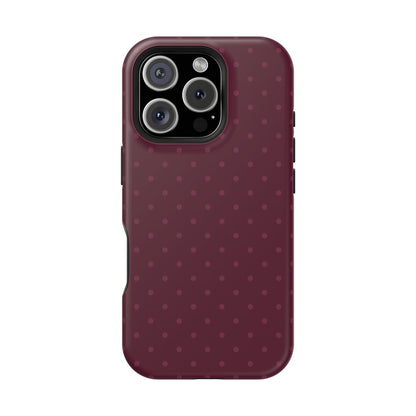 Berry Mini Dots iPhone Case
