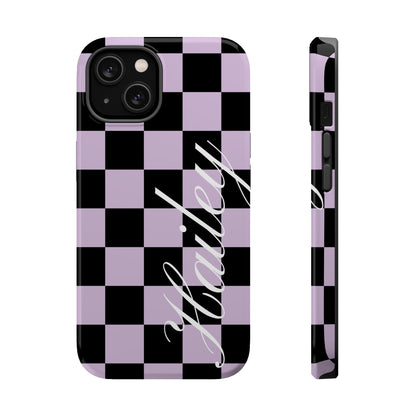 Custom Witchy Checkered iPhone Case