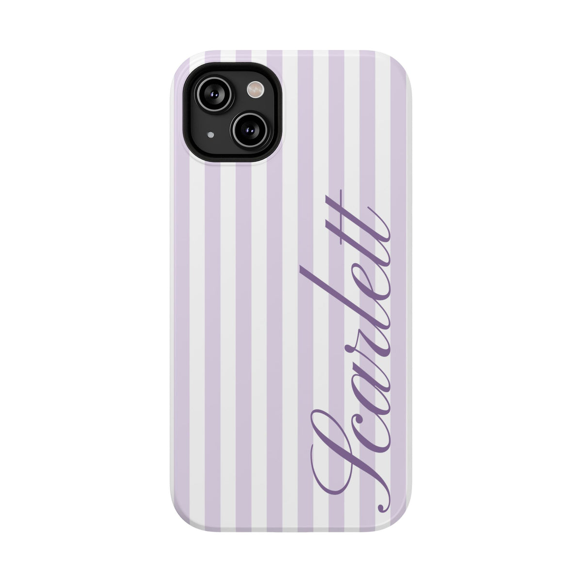 Personalized Lilac Beau iPhone Case