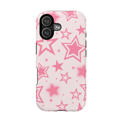 Hot Pink Stardust iPhone Case