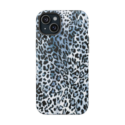 Sapphire Leopard iPhone Case